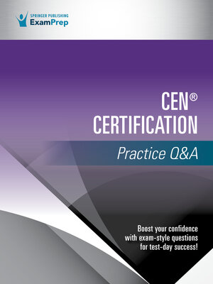 cover image of CEN&#174; Certification Practice Q&A